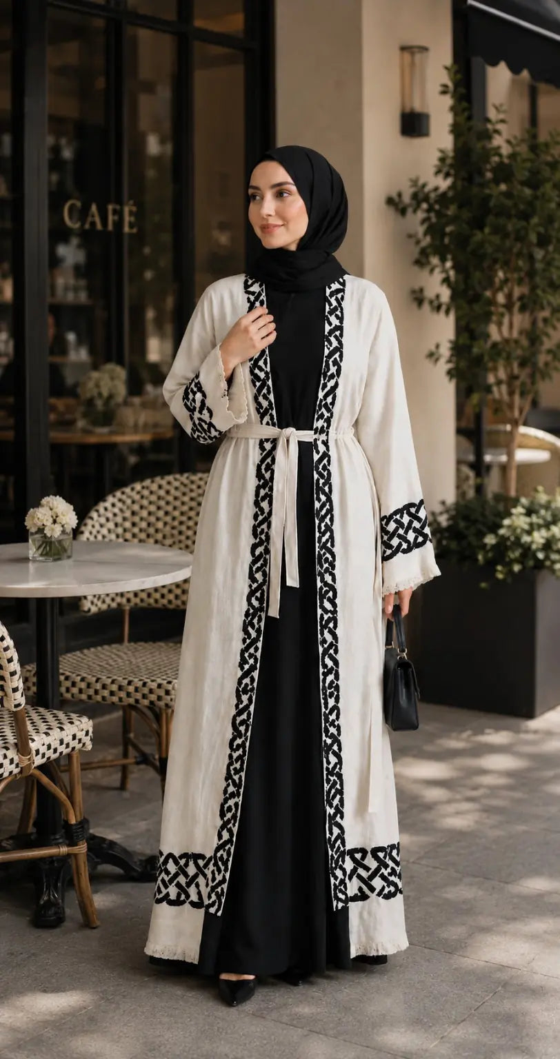 كارديجان بيج بنقوش سوداء